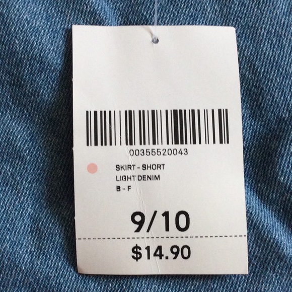 Kids mini denim skirt - Picture 3 of 3